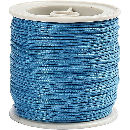 Fire, panglici, snururi Bijuterii - CC CORDON CERAT 1MM*40M 51567/51572 TURCUOAZ