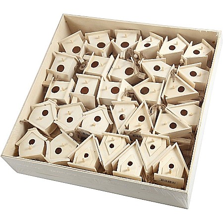 CC CASUTA LEMN PASARI 7CM 57577 [1]