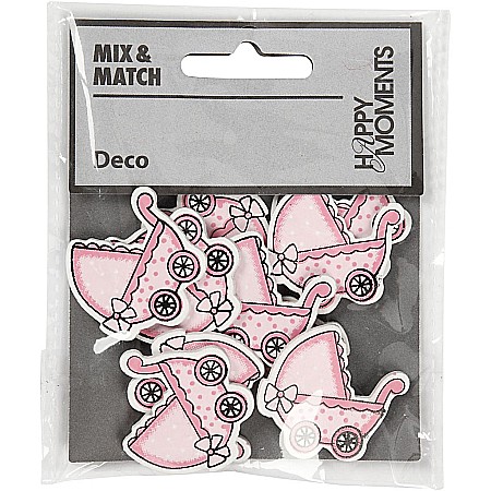 CC FORME LEMN CARUCIOR BEBE ROZ 599717 [1]