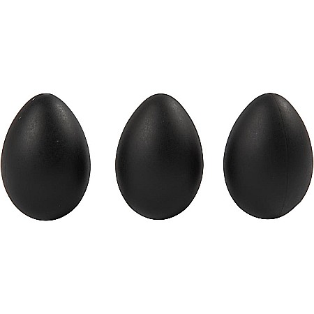 HOBBY - CC OU PLASTIC NEGRU 6CM 12/SET 51025