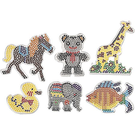 Margele Fuzibile - CC PLANSETA PENTRU MARGELE FUZIBILE 6/SET ANIMALE 75594