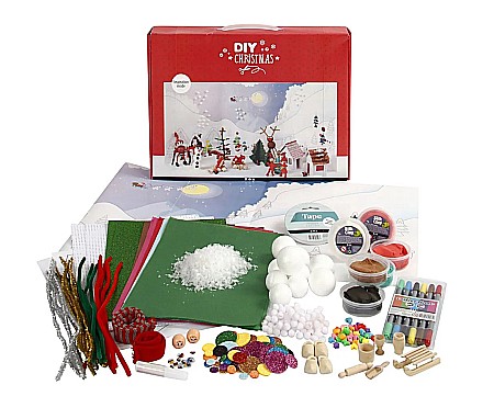 Seturi creative Christmas - SET CREATIV CONSTRUCTIE PEISAJ CRACIUN 97037