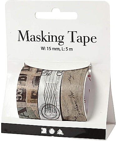 CC BANDA DECOR 15MM*5M LETTER CORESPONDENCE 25245 [1]