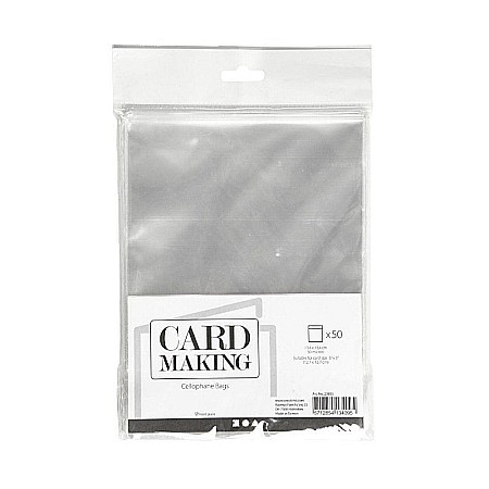 ORGANIZARE SI ARHIVARE - CC PUNGA CELOFAN H: 14CM W: 14.2CM 30MIC 50/SET 23955