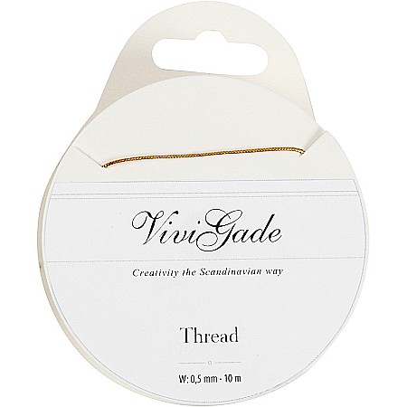 CC SNUR METALIC 0.5MM*10M AURIU 51960 [1]