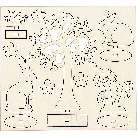 CC SET CREATIV LEMN 3D CAMPUL PRIMAVARA 57942 [3]