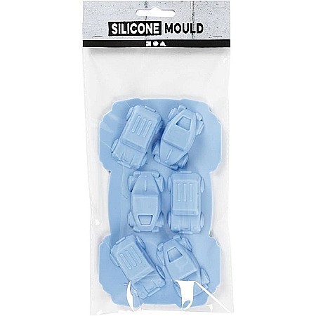 CC MATRITA DIN SILICON - 6 MASINI 3*4.5CM 12.5ML ALBASTRU 37132 [2]