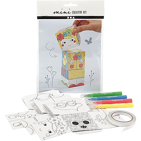 Seturi Creative pentru Copii - CC MINI KIT CREATIV CARTON PRINTESE 977211