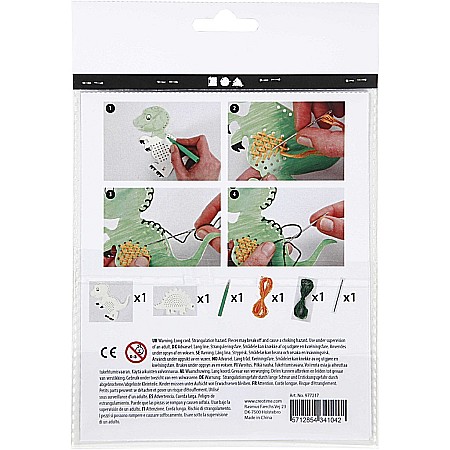 CC MINI KIT CREATIV BRODERIE DINOZAUR 977217 [2]
