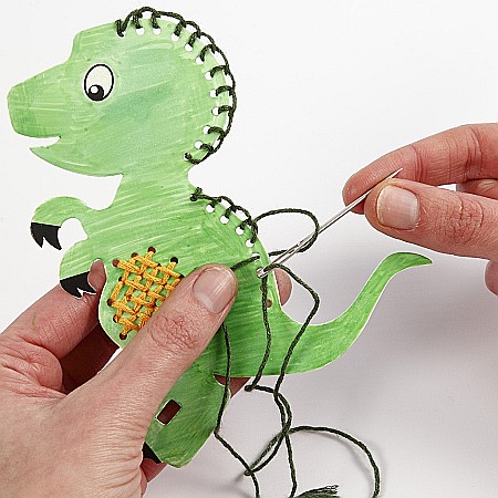 CC MINI KIT CREATIV BRODERIE DINOZAUR 977217 [6]