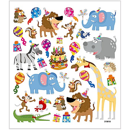 Stickere pt copii - CC STICKER DECOR ANIMALS BIRTHDAY 27185