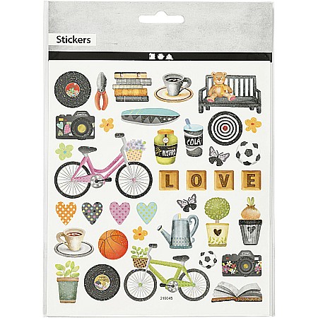 CC STICKER DECOR SPARE TIME 37PC 27200 [1]