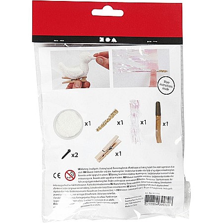 CC MINI KIT CREATIV CRACIUN PASARE CU CLEMA LEMN 977355 [1]
