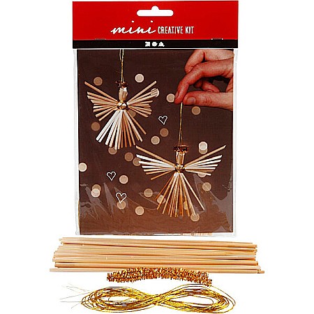 HOBBY - CC MINI KIT CREATIV CRACIUN DECORATIUNI SUSPENDATE INGER DIN PAIE 8CM 977414