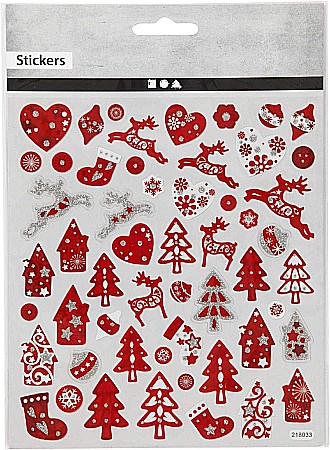 CC STICKER DECOR RED-WHITE CHRISTMAS 289591 [1]