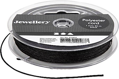 CC SNUR POLYESTER 1MM*50M NEGRU 415837 [3]