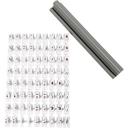 Stampile si Accesorii - CC PRESA PRAJITURI CU 85 CARACTERE , SILICON 78286