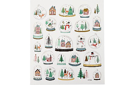 Abtibilduri, Stickere Christmas - CC STICKER DECOR GLOB DE ZAPADA 29046