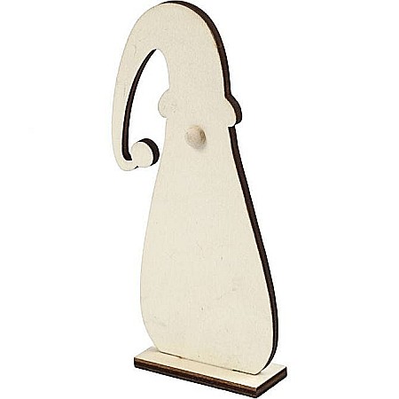 Figurine, Ornamente Pasla /Lemn/ Moos - CC GNOM LEMN DECOR 2.4*15CM 54466