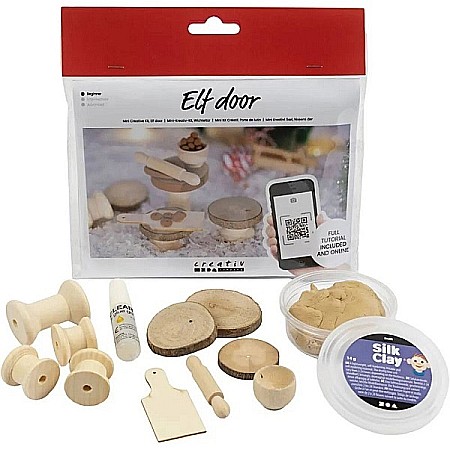 CC MINI KIT CREATIV ELF DOOR DECOR DE CRACIUN - PRAJITURI 977451 [0]