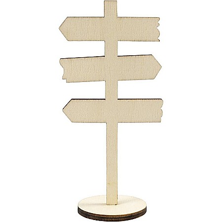 CC SEMN INDICATOR DIN LEMN 6*12CM 55992 [0]