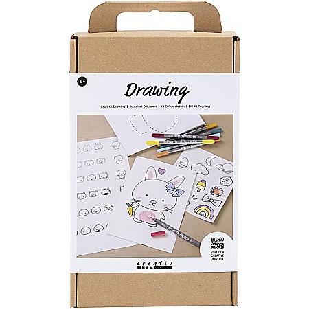 CC KIT CREATIV INVATA SA DESENEZI ANIMALUTE DIVERSE NUANTE PASTEL 970848 [0]