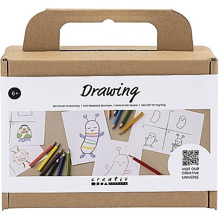 Seturi Creative pentru Copii - CC MINI KIT CREATIV INVATA SA DESENEZI MONSTRII 970849