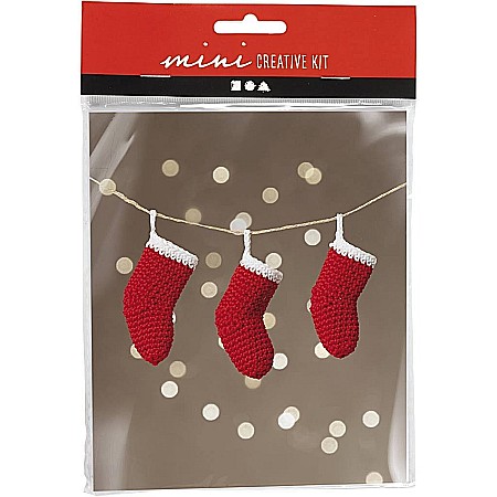 CC MINI KIT CREATIV CRACIUN DECORATIUNI SUSPENDATE CROSETATE SOSETA MOSULUI 977485 [1]