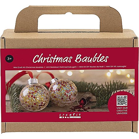 Seturi creative Christmas - CC MINI KIT CREATIV CRACIUN DECORATIUNI SUSPENDATE - GLOBURI CU CONFETTI 977580
