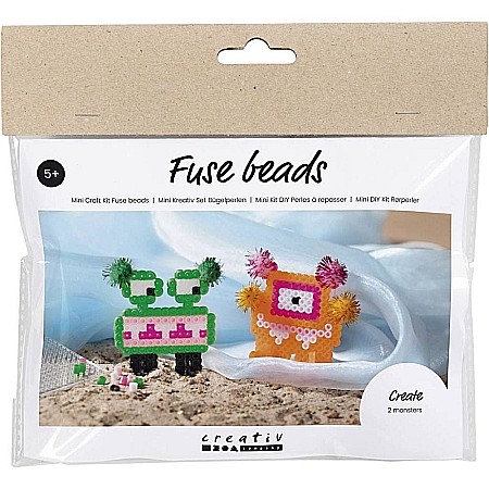 Margele Fuzibile - CC MINI KIT CREATIV 3D DIN MARGELE FUZIBILE SI POMPOM 977642