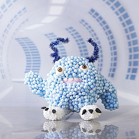 CC MINI KIT CREATIV MODELARE MONSTRU BOBBY DIN SILK SI FOAM 977652 [4]