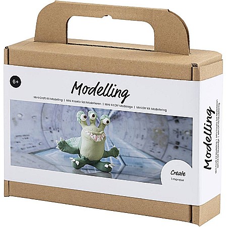 CC MINI KIT CREATIV MODELARE MONSTRU LULU DIN POLISTIREN, FOAM SI SILK 977654 [2]