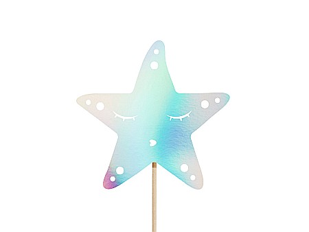 PD DECORATIUNI PENTRU TORT Mermaid, iridescent, 24.5cm 3/set KPT47-017 [1]