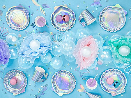 PD DECORATIUNI PENTRU TORT Mermaid, iridescent, 24.5cm 3/set KPT47-017 [4]