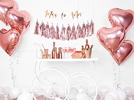 PD BALON FOLIE ALUMINIU Heart, 45cm, rose gold FB9M-019R [3]