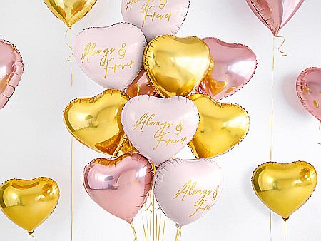 PD BALON FOLIE ALUMINIU Heart, 45cm, rose gold FB9M-019R [4]