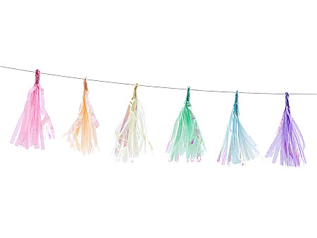PD GHIRLANDA CU CIUCURI, Tassel garland, mix 1.2m TGA1-000 [1]