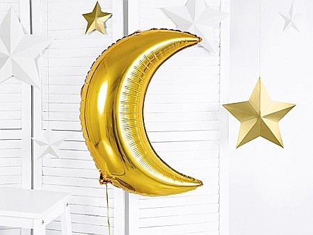 PD BALON FOLIE ALUMINIU Moon, 60cm, gold FB16M-019 [1]