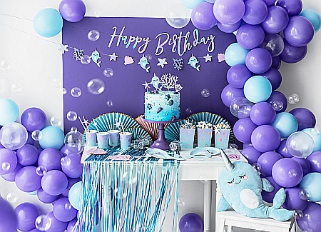 PD BANNER Happy Birthday, iridescent, 16.5x62cm GRL75-017 [5]