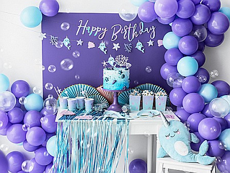 PD DECORATIUNI PENTRU TORT Toppers Narwhal, mix, 10 x 15.5cm 4/SET KPT48 [3]