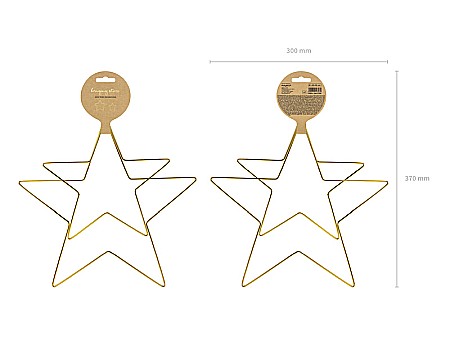PD STELUTE METALICE DECORATIVE DE AGATAT, 20cm&28cm, 2/set  ZDM1-019ME [5]