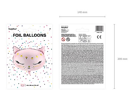 PD BALON FOLIE ALUMINIU Cat, 48x36cm FB47 [2]