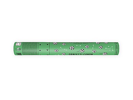 PD CONFETTI, Confetti cannon with footballs , mix, 40cm TUKPI40 [1]