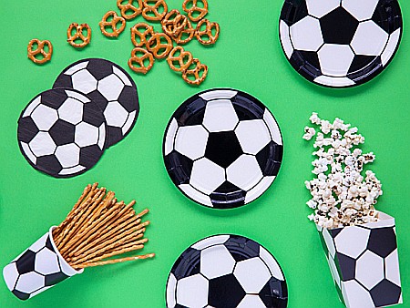 PD FARFURII CARTON Football, mix, 18cm 6/SET TPP72 [1]