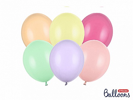 ARTICOLE PARTY - PD BALOANE Strong Balloons 23cm, Pastel Mix, 100/SET SB10P-000P