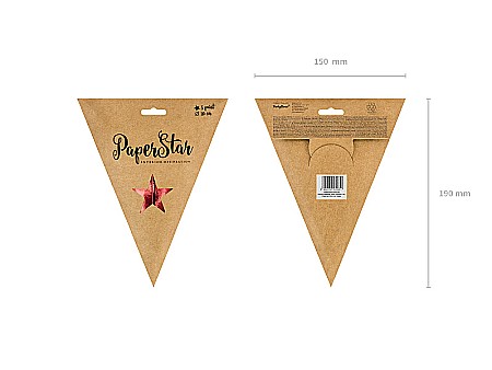 PD STELUTA DIN HARTIE, Paper star, 30cm, red GWP1-30-007M [3]