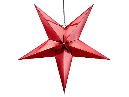 HOBBY - PD STELUTA DIN HARTIE, Paper star, 70cm, red GWP1-70-007M