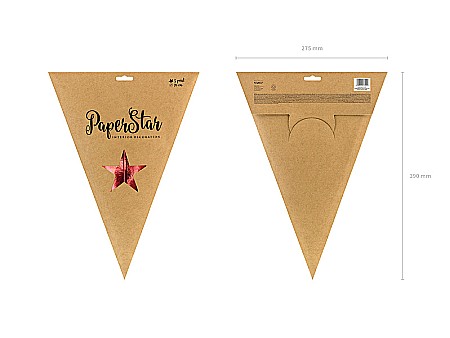 PD STELUTA DIN HARTIE, Paper star, 70cm, red GWP1-70-007M [3]