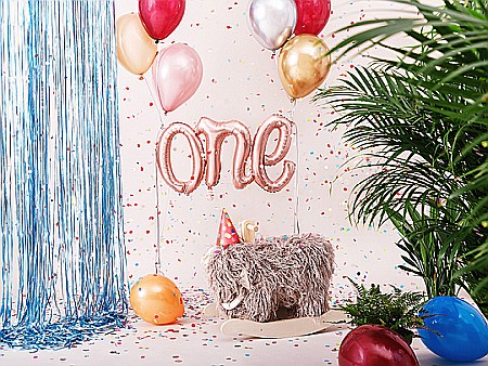 PD BALON FOLIE ALUMINIU One, rose gold, 66x37cm FB75S-019R [1]