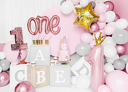 PD BALON FOLIE ALUMINIU One, rose gold, 66x37cm FB75S-019R [4]